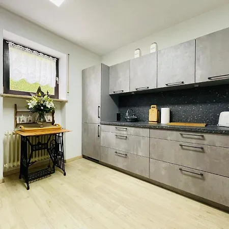 Grosszuegige Fuer 5 Personen Mit Ueberdachter Terrasse Und Wundervollem Garten Mit Koi-teich In Waldnaehe Appartement *